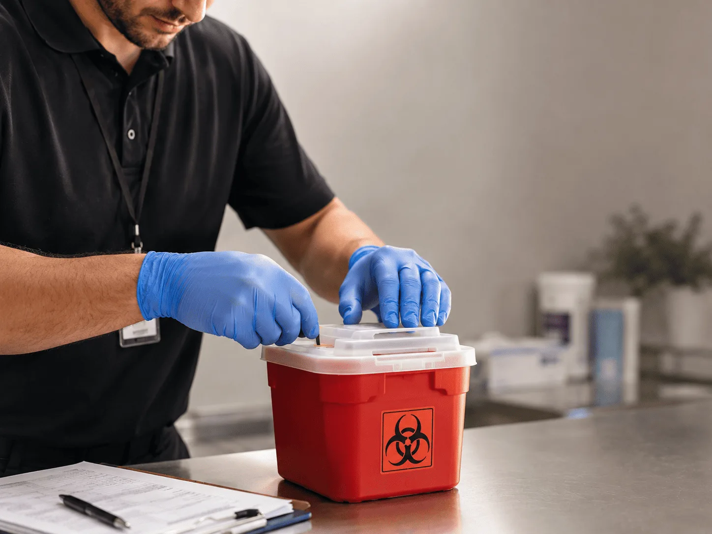 Why choose Sharps Waste Disposal in Crowder, OK